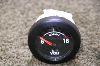 USED VOLT 75240400101 DASH GAUGE MOTORHOME PARTS FOR SALE
