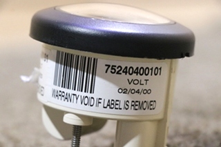 USED VOLT 75240400101 DASH GAUGE MOTORHOME PARTS FOR SALE
