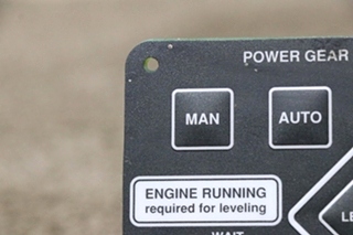 USED RV 140-1226 POWER GEAR POWER LEVEL SERIES TOUCH PAD FOR SALE