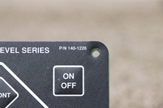 USED RV 140-1226 POWER GEAR POWER LEVEL SERIES TOUCH PAD FOR SALE