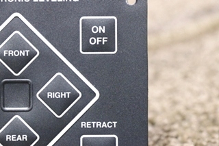 USED MOTORHOME POWER GEAR 500629 ELECTRONIC LEVELING TOUCH PAD FOR SALE