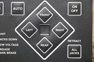 USED MOTORHOME POWER GEAR 500629 ELECTRONIC LEVELING TOUCH PAD FOR SALE