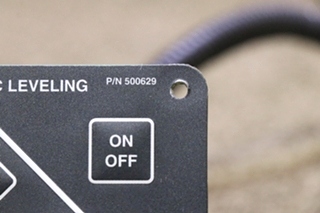 USED MOTORHOME POWER GEAR 500629 ELECTRONIC LEVELING TOUCH PAD FOR SALE