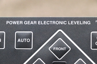 USED MOTORHOME POWER GEAR 500629 ELECTRONIC LEVELING TOUCH PAD FOR SALE