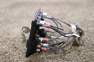 USED HWH ROOM EXTENSION KEY & SWITCH PANEL MOTORHOME PARTS FOR SALE