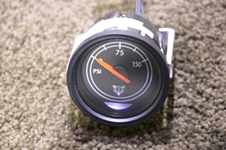 USED W22-00008-096 AIR PRIMARY DASH GAUGE RV PARTS FOR SALE