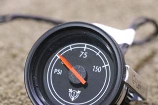 USED W22-00008-096 AIR PRIMARY DASH GAUGE RV PARTS FOR SALE