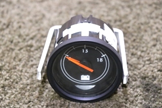 USED MOTORHOME FREIGHTLINER W22-00007-010 VOLT DASH GAUGE FOR SALE