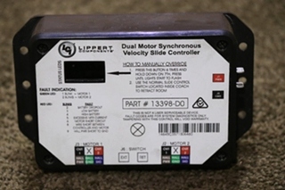 USED LIPPERT DUAL MOTOR SYNCHRONOUS VELOCITY SLIDE CONTROLLER 13398-D0 RV/MOTORHOME PARTS FOR SALE