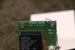 USED MOTORHOME POWER GEAR 14-1130 SLIDE OUT BOARD FOR SALE
