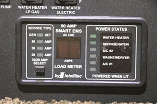 USED KIB C07-0341 TANK MONITOR PANEL MOTORHOME PARTS FOR SALE