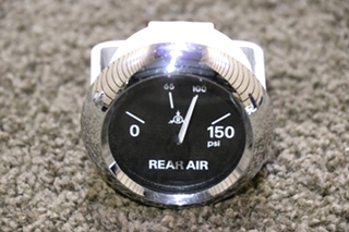 USED FREIGHTLINER REAR AIR DASH GAUGE W22-00008-018 / 6913-00161-19 RV/MOTORHOME PARTS FOR SALE