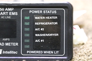 USED 00-00903-150 INTELLITEC SMART EMS DISPLAY RV PARTS FOR SALE