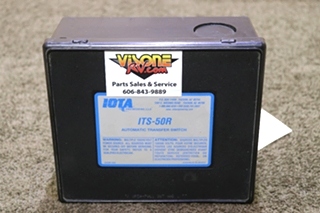 USED IOTA ITS-50R AUTOMATIC TRANSFER SWITCH MOTORHOME PARTS FOR SALE