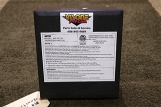 USED MOTORHOME WFCO WF-T57-R TRANSFER SWITCH FOR SALE
