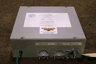 USED TIFFIN MOTORHOMES TMH50-3 AUTOMATIC TRANSFER SWITCH MOTORHOME PARTS FOR SALE