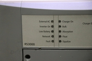 USED RV/MOTORHOME XANTREX SINE WAVE INVERTER/CHARGER RS3000 FOR SALE