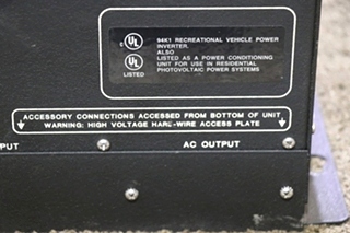 USED 81-0150-12(204) HEART INTERFACE FREEDOM 15 INVERTER CHARGER RV PARTS FOR SALE