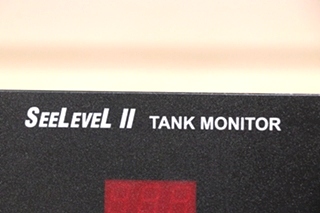 USED SEELEVEL II TANK MONITOR PANEL RV/MOTORHOME PARTS FOR SALE
