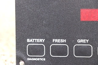 USED SEELEVEL II TANK MONITOR PANEL RV/MOTORHOME PARTS FOR SALE