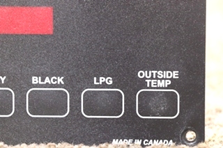 USED SEELEVEL II TANK MONITOR PANEL RV/MOTORHOME PARTS FOR SALE
