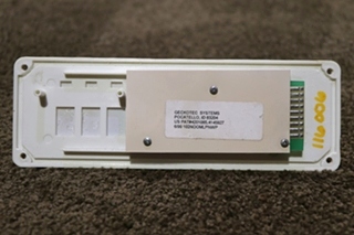 USED RV NEWMAR CORP TANK MONITOR PANEL FOR SALE