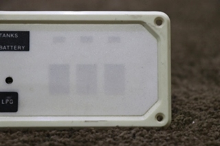 USED RV NEWMAR CORP TANK MONITOR PANEL FOR SALE