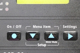 USED RV RC7 GS XANTREX REMOTE CONTROL / GEN SETTING PANEL FOR SALE