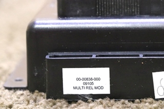 USED INTELLITEC 10 CHANNEL RELAY OUTPUT MODULE 00-00838-000 RV/MOTORHOME PARTS FOR SALE