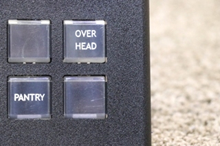 USED INTELLITEC 00-00873-006 6 BUTTON SWITCH PANEL MOTORHOME PARTS FOR SALE