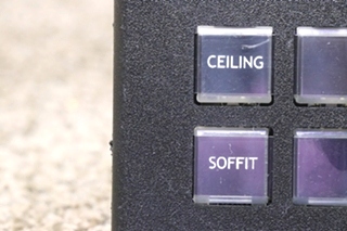 USED INTELLITEC 6 BUTTON SWITCH PANEL 00-00873-006 RV/MOTORHOME PARTS FOR SALE