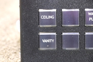 USED RV 00-00873-006 INTELLITEC 6 BUTTON SWITCH PANEL FOR SALE
