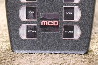 USED MCD BATTERY OPERATED SWITCH CONTROL PANEL RV PARTS FOR SALE