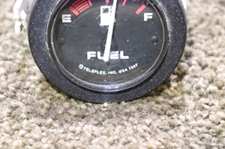 USED TELEFLEX FUEL DASH GAUGE 10151 RV/MOTORHOME PARTS FOR SALE