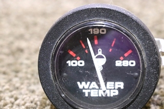 USED 10645 TELEFLEX WATER TEMP DASH GAUGE RV PARTS FOR SALE
