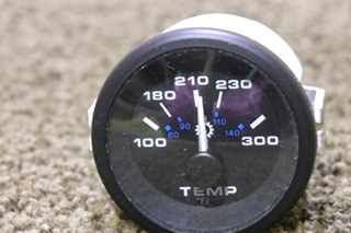 USED RV 61763 WATER TEMP DASH GAUGE FOR SALE