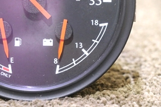 USED RV/MOTORHOME FREIGHTLINER 3 IN 1 TACH / FUEL / VOLT DASH GAUGE W22-00012-015 FOR SALE