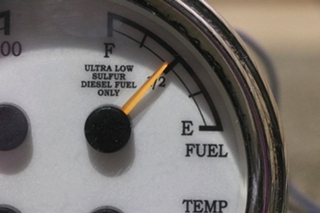 USED 4 IN 1 DEF / FUEL / OIL / TEMP DASH GAUGE RV/MOTORHOME PARTS FOR SALE