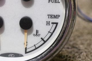 USED 4 IN 1 DEF / FUEL / OIL / TEMP DASH GAUGE RV/MOTORHOME PARTS FOR SALE