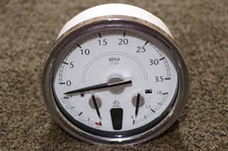 USED RV/MOTORHOME 3 IN 1 TACH / FUEL / VOLT DASH GAUGE W22-00012-036 FOR SALE