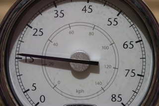 USED W22-00025-000 FREIGHTLINER SPEEDOMETER DASH GAUGE RV PARTS FOR SALE
