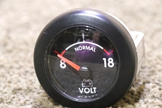 USED VOLT DASH GAUGE 75240001101 RV/MOTORHOME PARTS FOR SALE