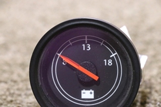 USED RV W22-00007-010 VOLT DASH GAUGE FOR SALE