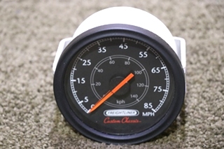 USED RV W22-00020-000 FREIGHTLINER SPEEDOMETER DASH GAUGE FOR SALE
