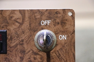 USED WATER HEATER / SLIDEOUT SWITCH & KEY PANEL DM404 RV/MOTORHOME PARTS FOR SALE
