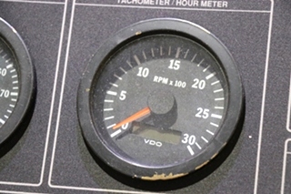 USED RV/MOTORHOME BLUE BIRD WANDERLODGE DASH CLUSTER 72-6092647 FOR SALE