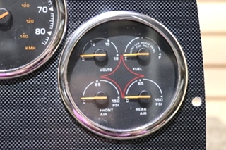 USED COMPLETE SPARTAN DASH GAUGE CLUSTER RV PARTS FOR SALE