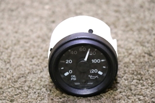 USED MOTORHOME OIL PRESS DASH GAUGE FOR SALE