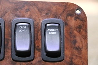 USED EQUALIZER SYSTEMS 3103 TOUCH PAD AND SWITCH DASH PANEL MOTORHOME PARTS FOR SALE