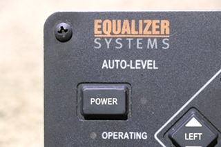 USED EQUALIZER SYSTEMS AUTO LEVEL TOUCH PAD 3103 RV/MOTORHOME PARTS FOR SALE